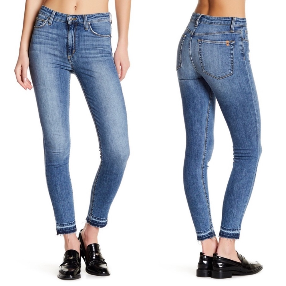 Joe's Charlie High‎ Rise Release Hem Skinny Jean